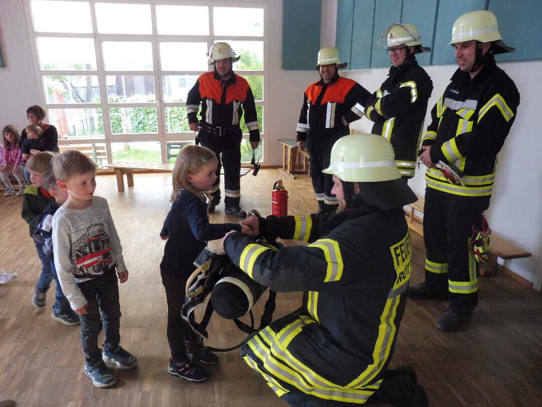 Tatü, tata, die Feuerwehr ist wieder da!